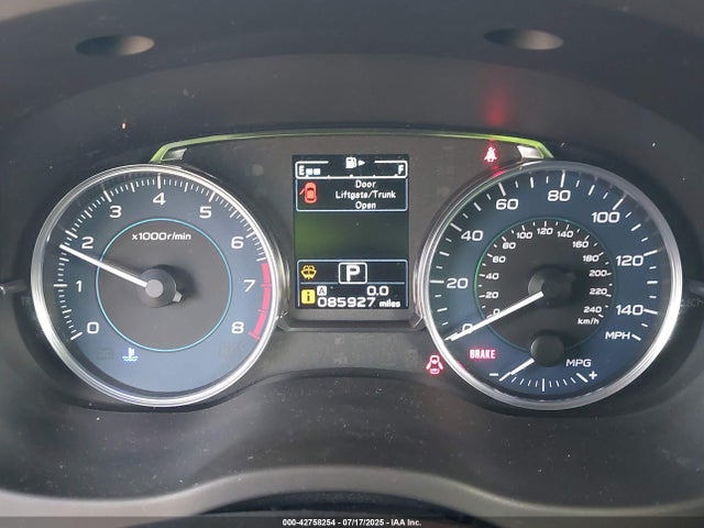 JF2GPAMCXFH240107 Subaru 2.0l naturally aapirated