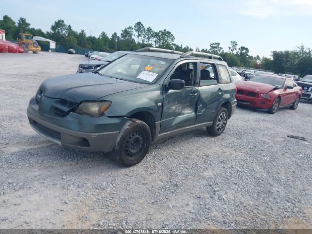 2004 MITSUBISHI OUTLANDER JA4LX31F34U058030 Photo 1