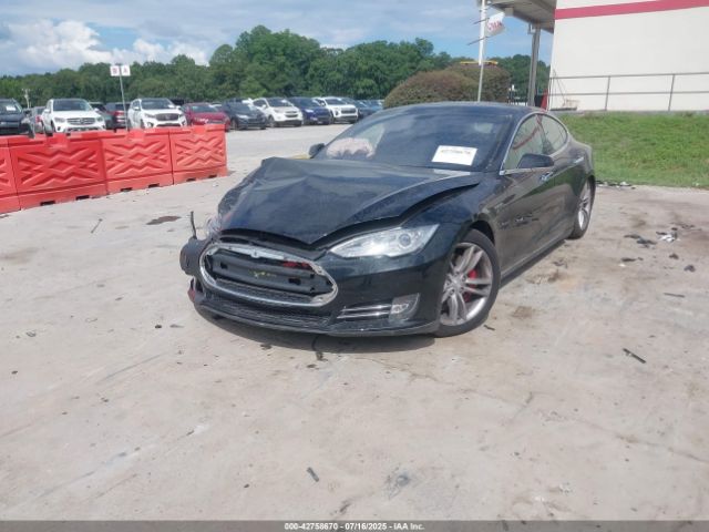 2014 TESLA MODEL S 5YJSA1H10EFP52489 Photo 1