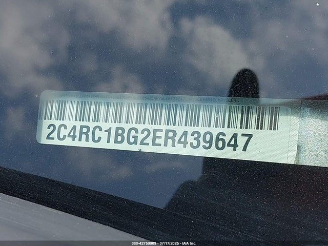 Chrysler 2014 2014 2C4RC1BG2ER439647 Image 9