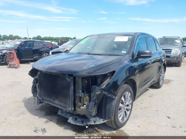 2014 ACURA MDX 5FRYD4H46EB001148 Photo 1