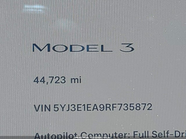 2024 TESLA MODEL 3 5YJ3E1EA9RF735872 Photo 8