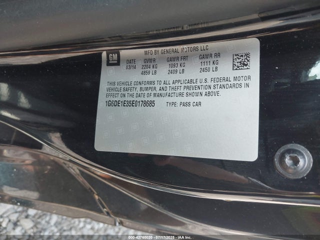 2014 CADILLAC CTS 1G6DE1E35E0178685 Photo 8