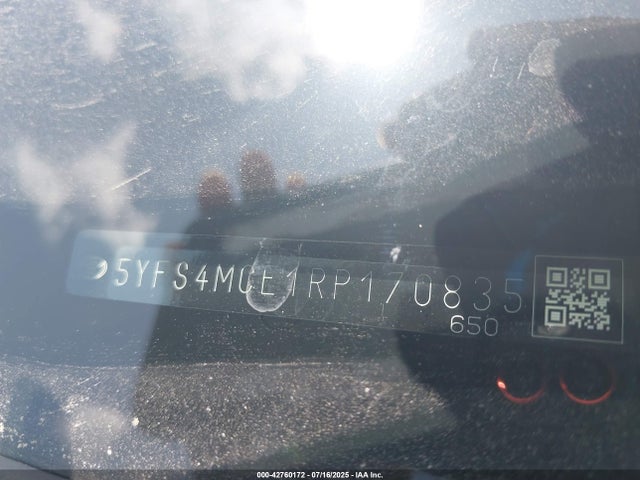 5YFS4MCE1RP170835 Toyota m20a-fks
