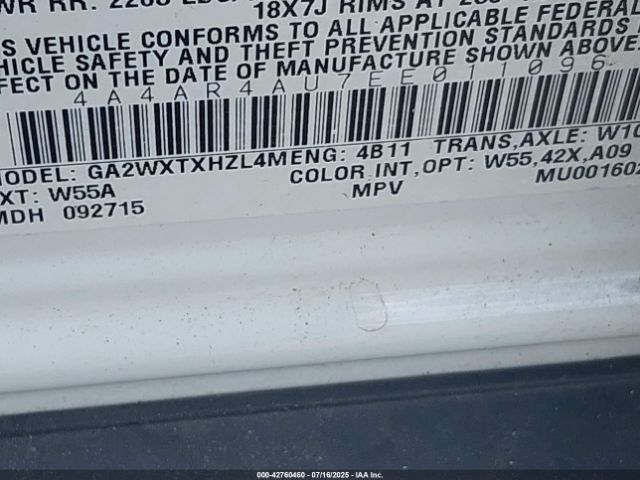 2014 MITSUBISHI OUTLANDER SPORT 4A4AR4AU7EE011096 Photo 8