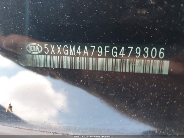 5XXGM4A79FG479306 KIA dohc gdi theta ii