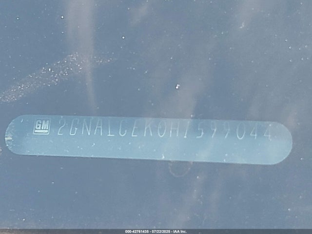2GNALCEK0H1599044 Chevrolet lea - sidi: spark ignited direct injection, e85 max, alum