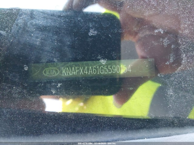 KNAFX4A61G5590154 KIA mpi nu