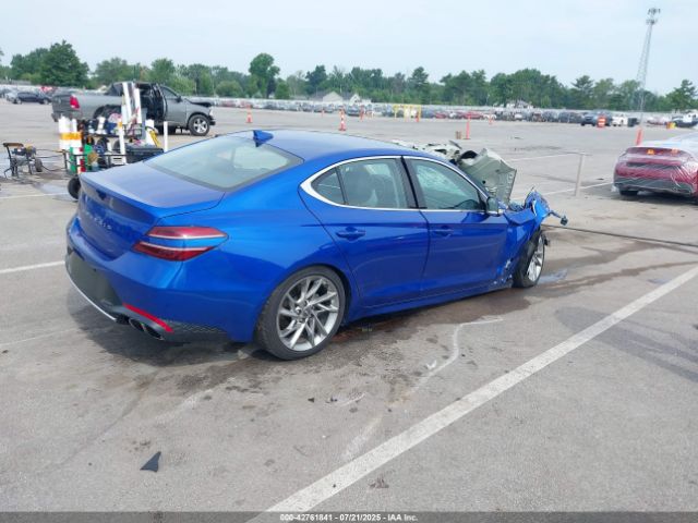 2022 GENESIS G70 KMTG34TA6NU092931 Photo 3