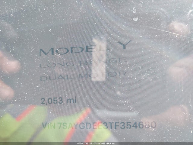 2026 TESLA MODEL Y 7SAYGDEE3TF354680 Photo 6