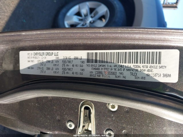 RAM 2015 2015 1C6RR6LT5FS535822 Image 9