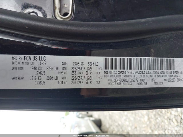 Dodge 2018 2018 3C4PDCAB1JT529370 Image 9