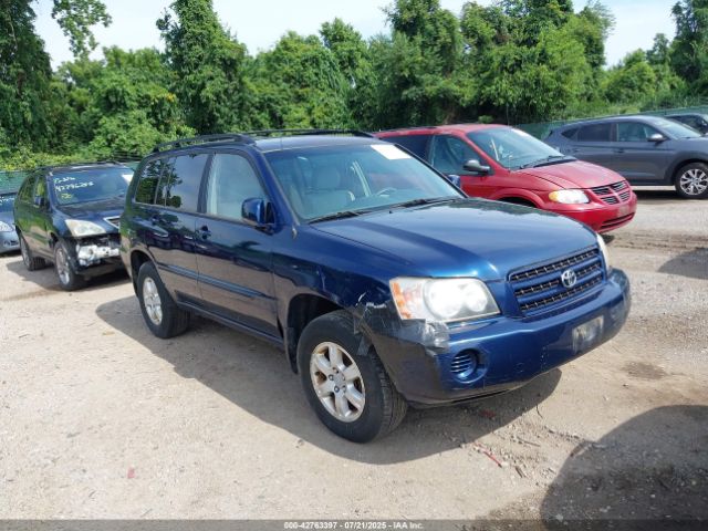 2002 TOYOTA HIGHLANDER JTEHF21A620063204