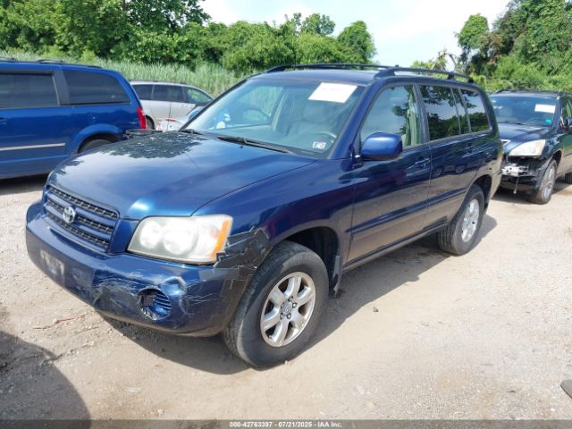 2002 TOYOTA HIGHLANDER JTEHF21A620063204 Photo 1