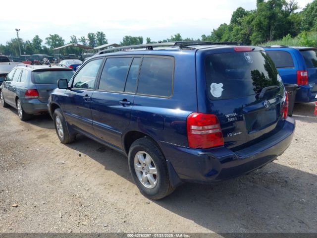 2002 TOYOTA HIGHLANDER JTEHF21A620063204 Photo 2