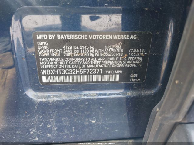 2017 BMW X1 WBXHT3C32H5F72371 Photo 8