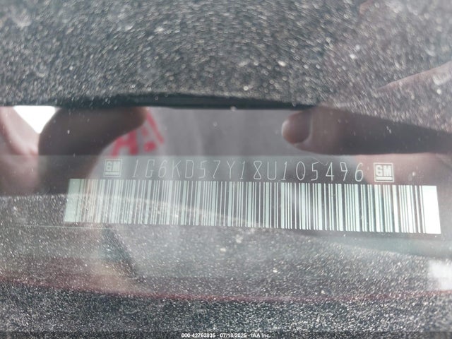 2008 CADILLAC DTS 1G6KD57Y18U105496 Photo 8