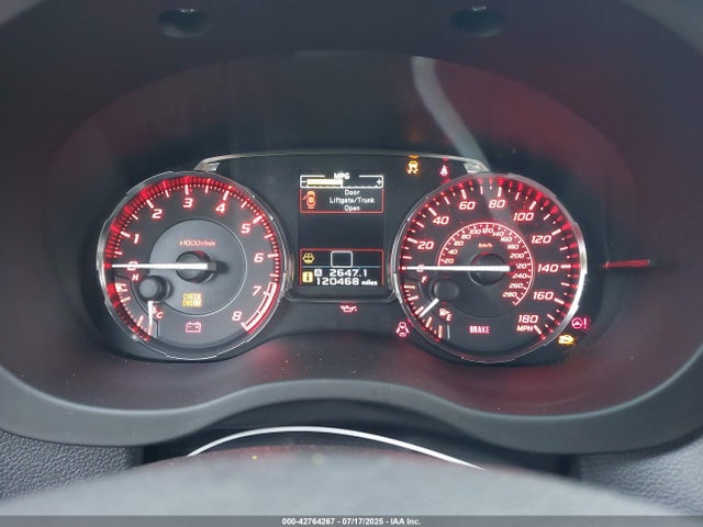 JF1VA1E61G9822789 Subaru 2.0 dib turbo