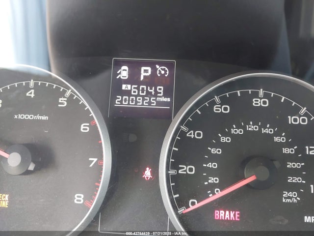 4S4BRCDC0E3224777 Subaru 2.5na u6