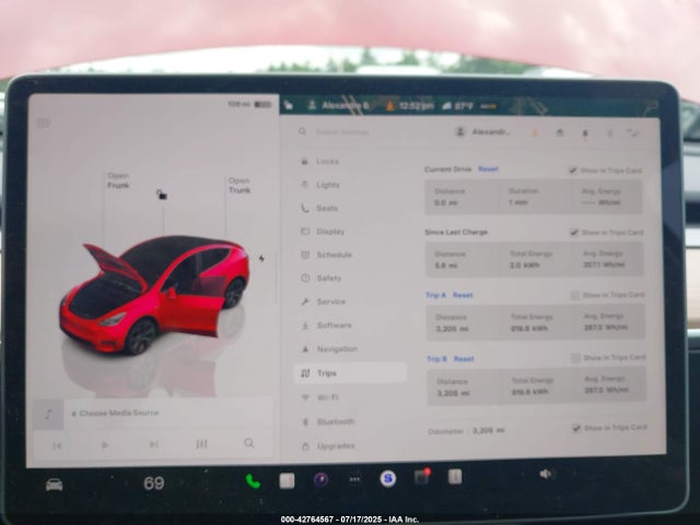 2025 TESLA MODEL Y 7SAYGDEE2SF295099 Photo 6