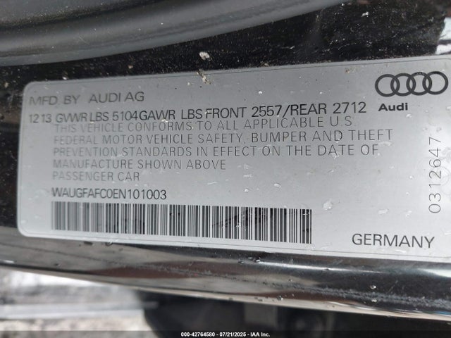 2014 AUDI A6 WAUGFAFC0EN101003 Photo 8