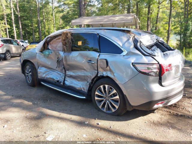 2016 ACURA MDX 5FRYD3H4XGB018709 Photo 2