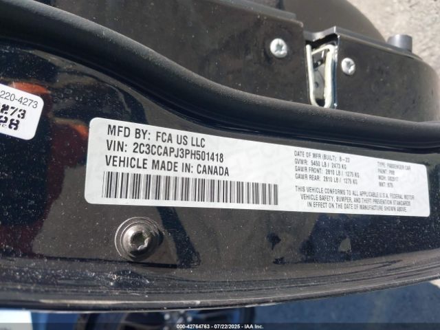 2023 CHRYSLER 300 2C3CCAPJ3PH501418 Photo 8