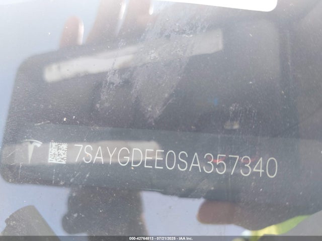2025 TESLA MODEL Y 7SAYGDEE0SA357340 Photo 8