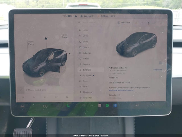 2023 TESLA MODEL Y 7SAYGAEE7PF776715 Photo 6