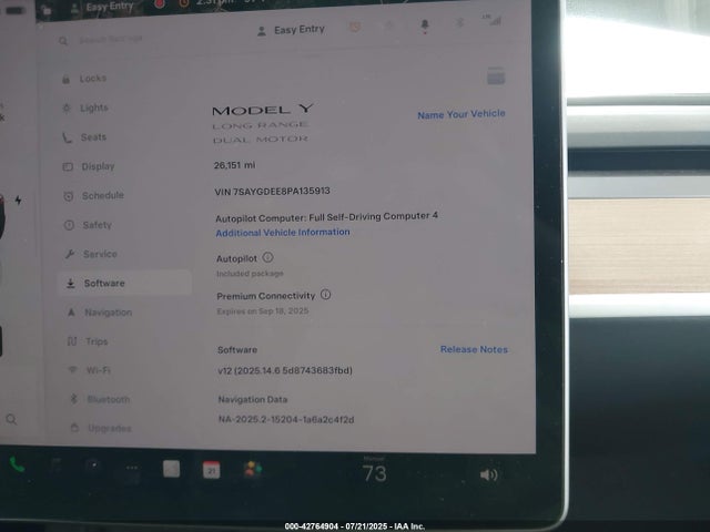 7SAYGDEE8PA135913 Tesla 2023