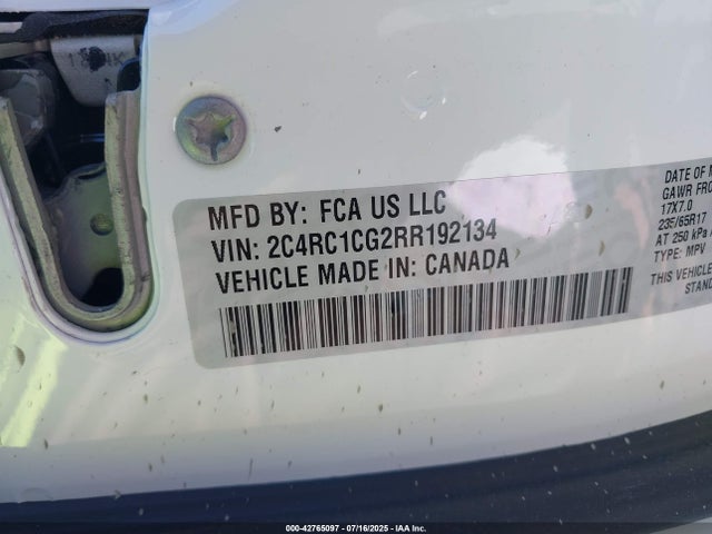 Chrysler Voyager 2024 2C4RC1CG2RR192134 Image 9