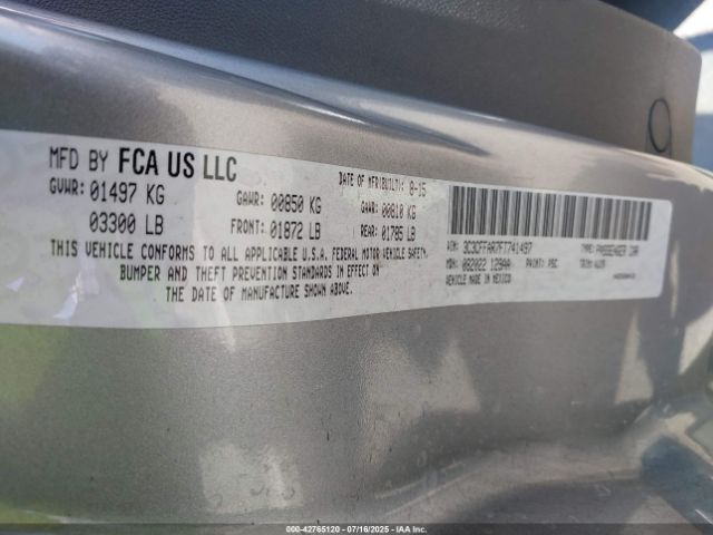 2015 FIAT 500 3C3CFFAR7FT741497 Photo 8