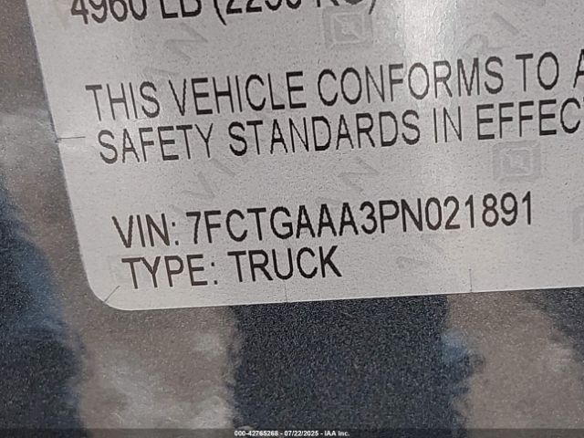 2023 RIVIAN R1T 7FCTGAAA3PN021891 Photo 8