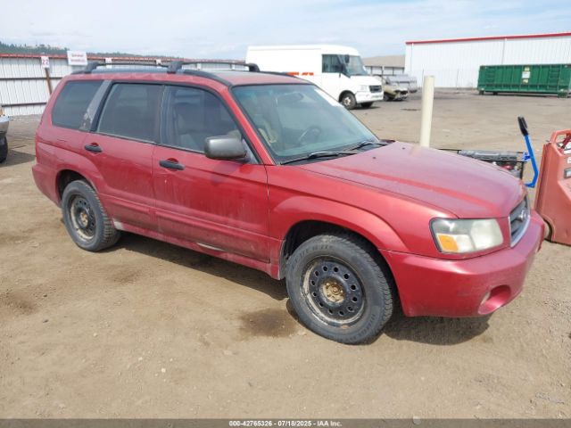 2003 SUBARU FORESTER JF1SG65653H705991