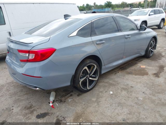 2022 HONDA ACCORD 1HGCV3F22NA027079 Photo 3
