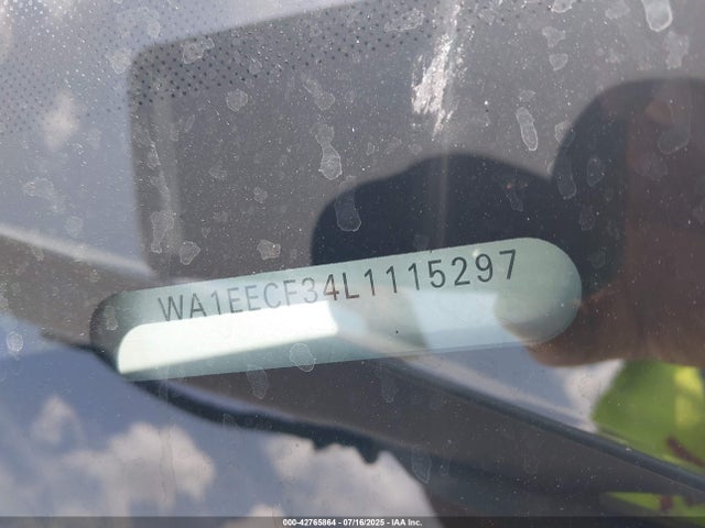 2020 AUDI Q3 WA1EECF34L1115297 Photo 8