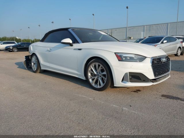 2021 AUDI A5 CABRIOLET WAU2AGF50MN001382