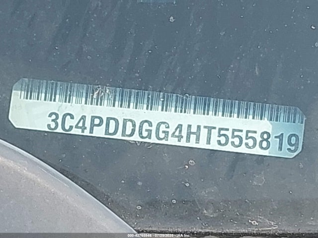 3C4PDDGG4HT555819 Dodge Journey