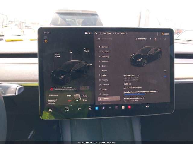 2022 TESLA MODEL Y 7SAYGDEE4NA007231 Photo 6