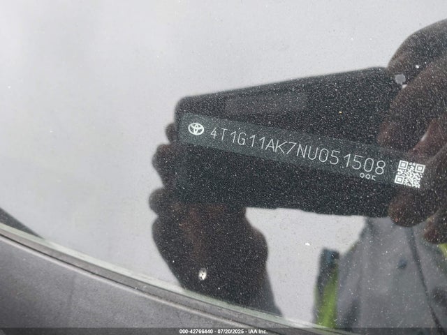 4T1G11AK7NU051508 Toyota a25a-fks