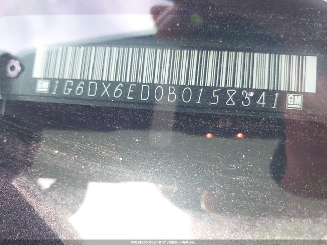 2011 CADILLAC STS 1G6DX6ED0B0158341 Photo 8
