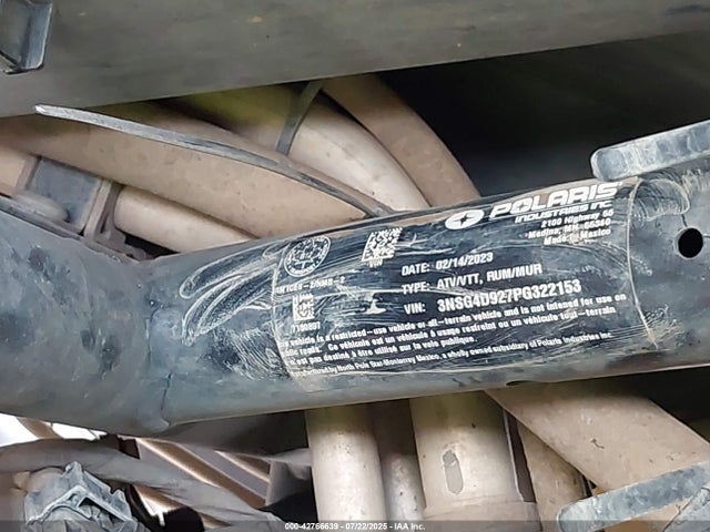 2023 POLARIS RZR 3NSG4D927PG322153 Photo 9