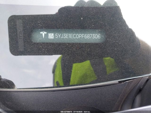 2023 TESLA MODEL 3 5YJ3E1EC0PF687306 Photo 8