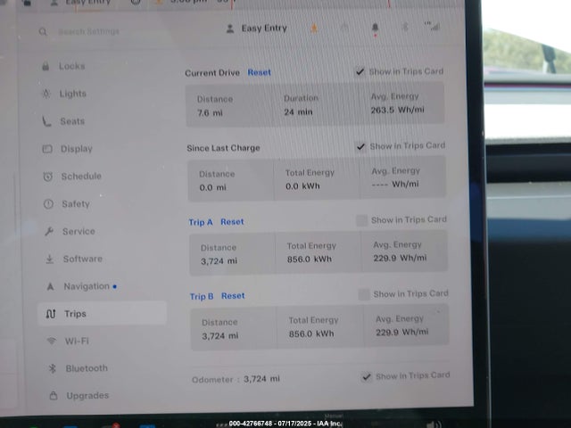 2025 TESLA MODEL 3 5YJ3E1EA8SF966400 Photo 6