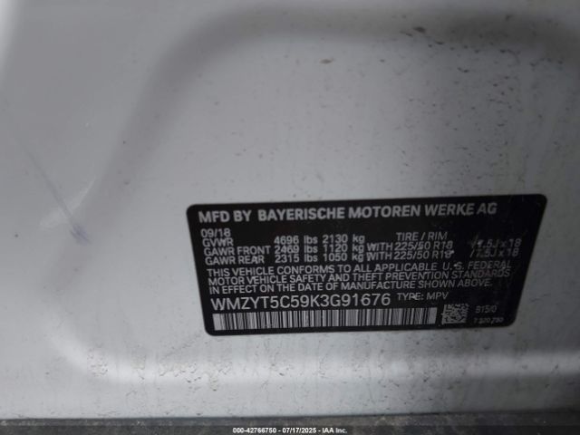 2019 MINI COUNTRYMAN WMZYT5C59K3G91676 Photo 8
