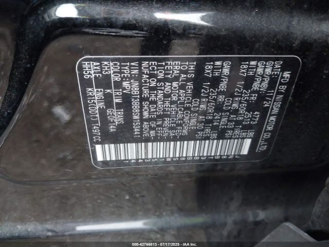 2025 NISSAN ROGUE JN8BT3BB8SW153441 Photo 8
