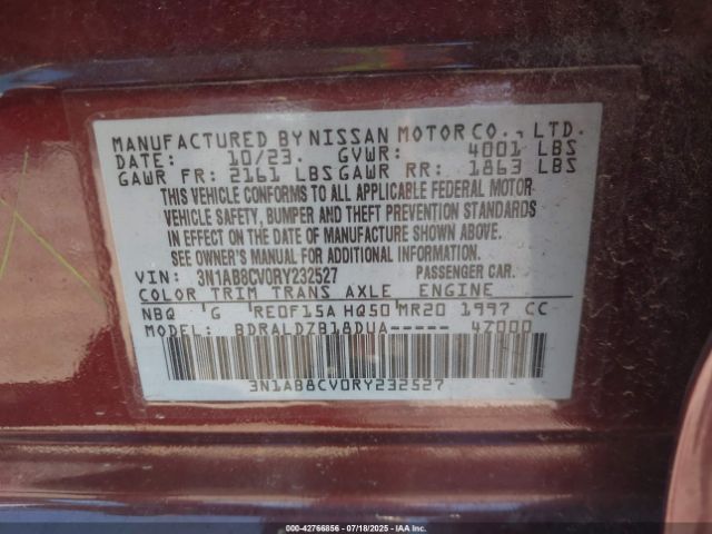 2024 NISSAN SENTRA 3N1AB8CV0RY232527 Photo 8