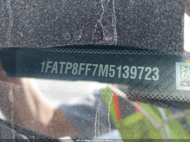 2021 FORD MUSTANG 1FATP8FF7M5139723 Photo 8