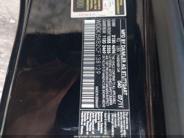 2012 MERCEDES-BENZ E 350 WDDKJ5KB2CF138129 Photo 8