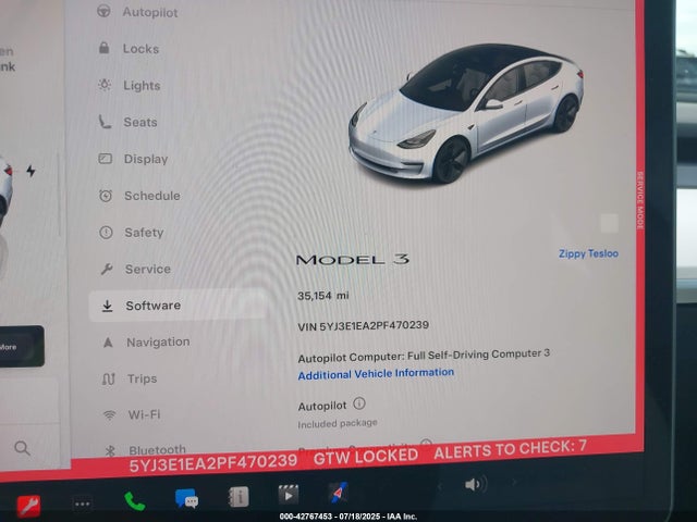 2023 TESLA MODEL 3 5YJ3E1EA2PF470239 Photo 6